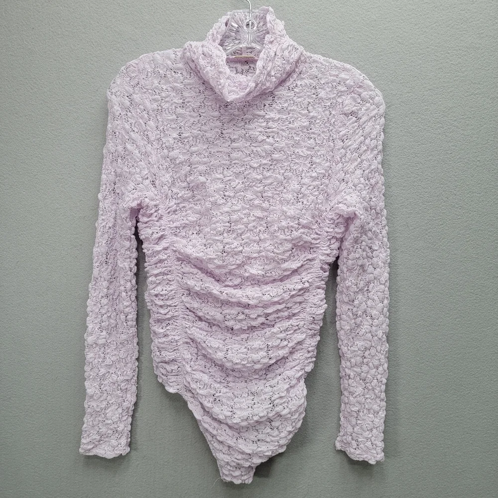 FREE PEOPLE DAY AND NIGHT TEXTURED BODYSUIT, SIZE XS - Picture 2 of 8